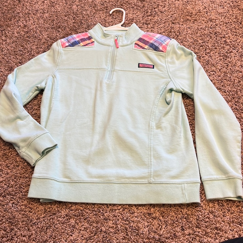 Vineyard vines, quarter zip, ladies